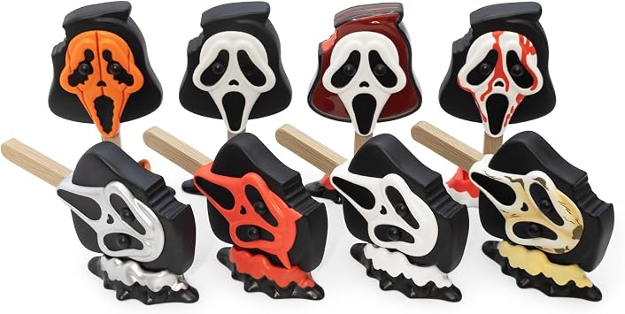 CultureFly Meltz Ghostface Blind Box, Includes 1 Mystery Vinyl Figure, Officially Licensed, Detailed Multicolor Finish, 5.5-Inch Vinyl Figure, Horror Collectible, Display Piece