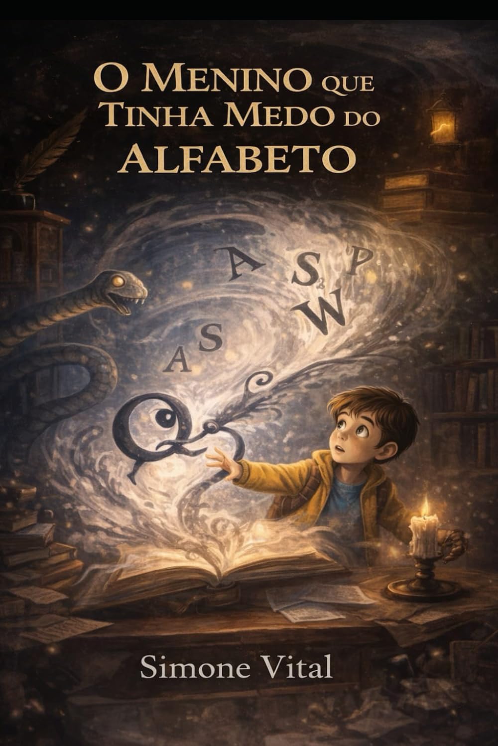 O menino que tinha medo do alfabeto: Bento verbo