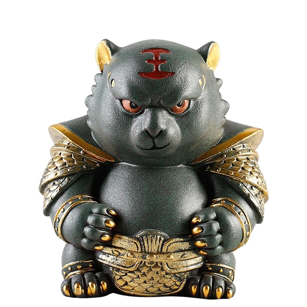 Thé lumière pour animaux tigre décoration de bureau et thé Kungfu