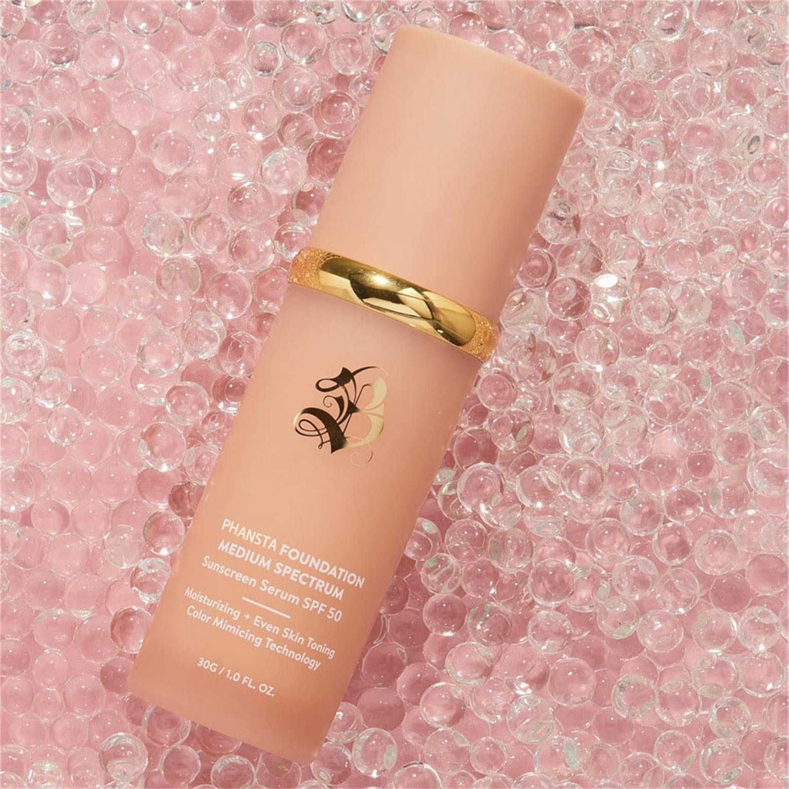 Infinite Love Maquillaje | Base De Maquillaje Que Cambia De Color | 4 En 1 Base De Maquillaje Antiedad Con Spf 50 – Base Que Se Adapta A Tu Tono De Piel - 30g (1, tono de piel) — view 6