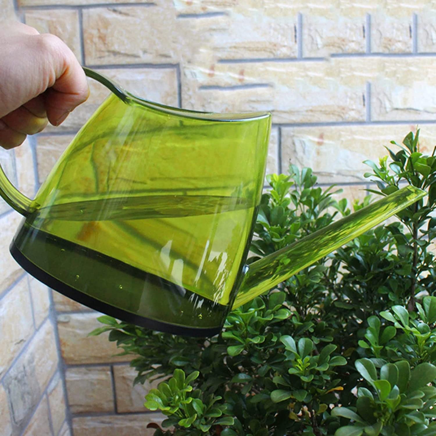 Gießkanne 1,5 L Kunststoff-Gießkanne Mit Langem Auslauf for Indoor Outdoor Garden Laubpflanzen Sukkulenten Bonsai Gartenarbeit