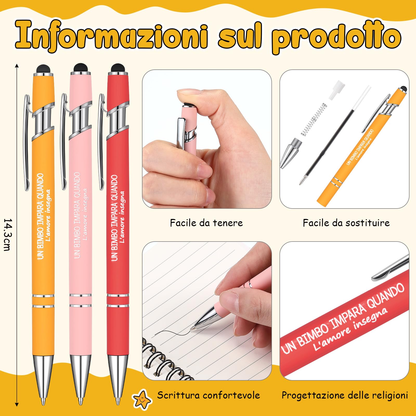 Sinmoe 3 Sets Regalo Maestre Grazie Maestra Regali di Ringraziamento Insegnante 3 Taccuini Tascabili 3 Penne 3 Portachiavi in Metallo Quaderni Appunti per Insegnante Compleanno Laurea Fine Anno