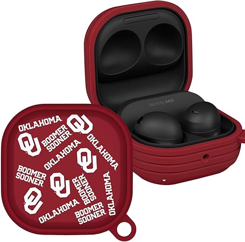 Miniatura 6 de AFFINITY BANDS Oklahoma Sooners Camo HDX - Funda compatible con Samsung Galaxy Buds Pro