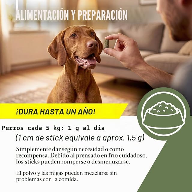 Foto 4 de 7 de ReaVET Sticks Bienestar para Perros con cáñamo 400 g