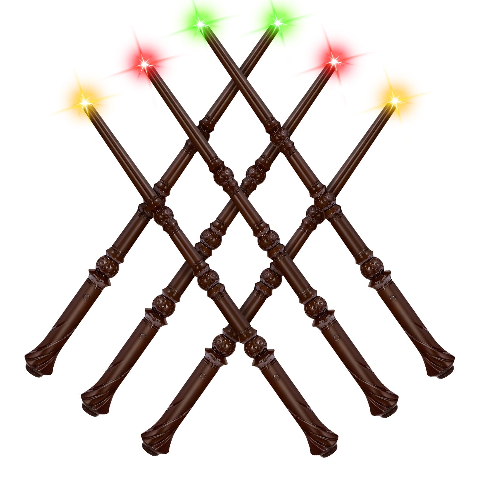 Ulanzi 120W バイカラー/RGB Vマウントビデオライト - Ulanzi Japan EZVYAO ライトアップマジックウィザードワンド 4色の照明&amp;サウンド付き - 6個パック イルミネーションウィッチ トイ