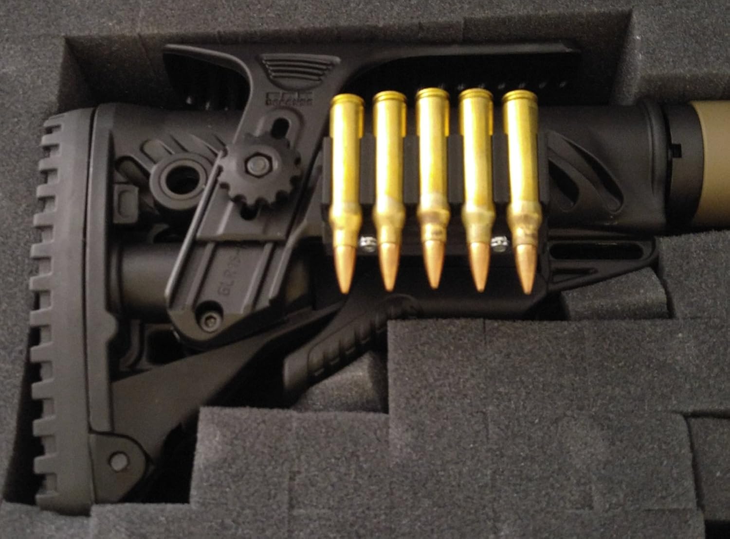 .223/5.56 Picatinny Ammo Mount - MCEDA0001