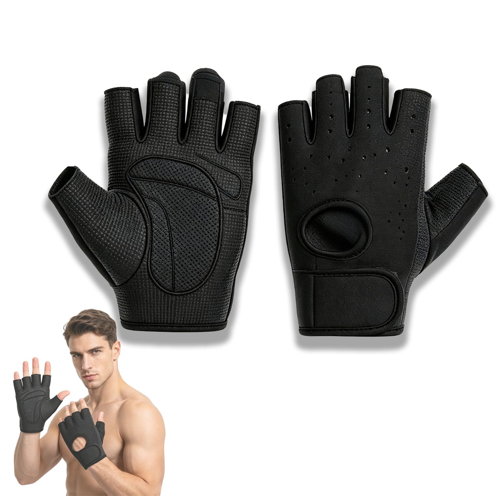 Weight Lifting Gloves Women with Wrist Support, Gym Gloves for Women Men