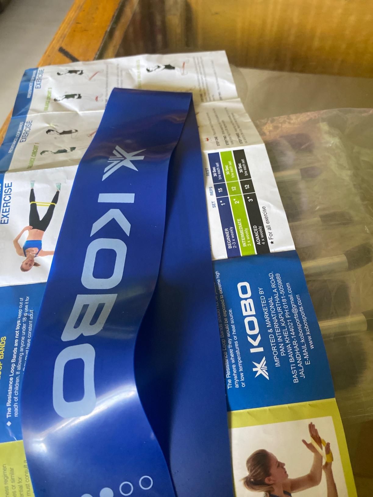 Kobo Resistance Power Loop Band (Medium) Aerobic Cardio & Exercise