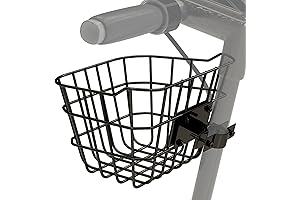 Electric Scooter Accessories: Robust Knee Scooter Basket