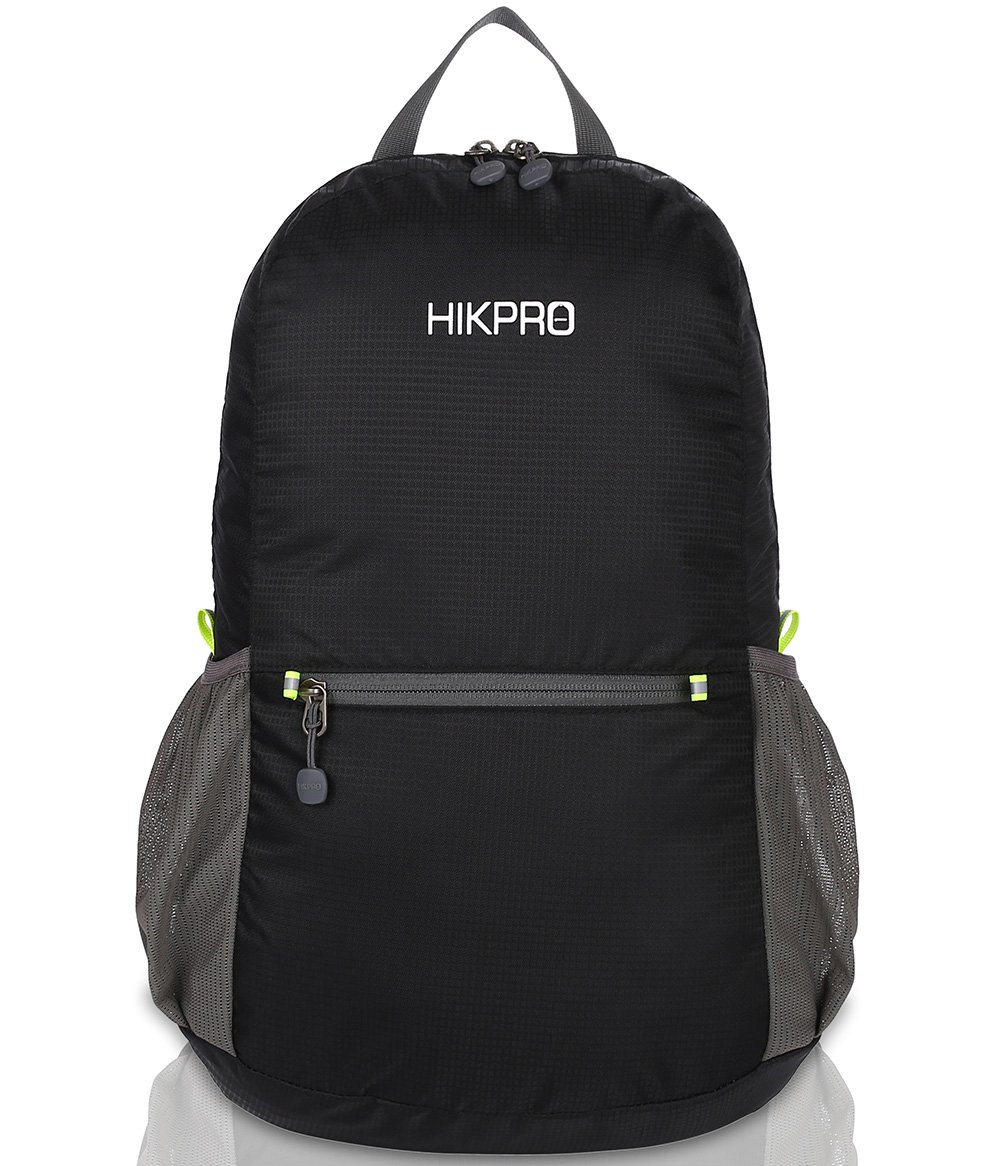 HIKPRO 20L - The Most Durable Lightweight Packable Backpack, Water Resistant Travel Hiking Daypack For Men & Women
