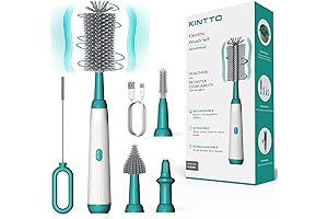 Nanobebe Electric Bottle Brush Cleaner for Baby/Water/Wine/Thermos Bottles