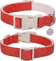 Vista 159 de DOGWONG Collar de perro de San Valentín, collar de perro con estampado de corazones para perros grandes, lindos collares de primavera, hembra