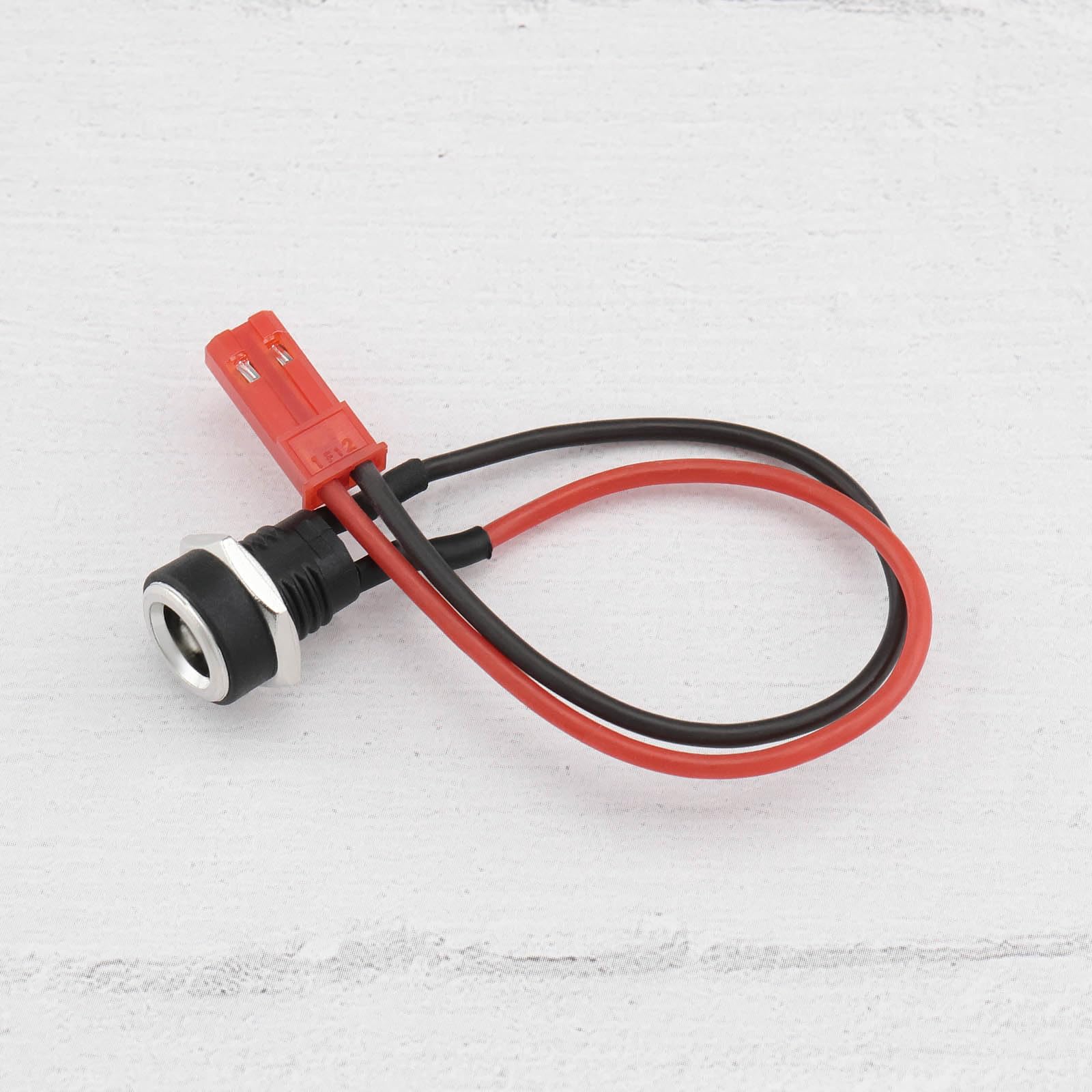 2 puertos de carga para scooter eléctrico de 2 pines, longitud de cable coaxial de 15 cm, conector coaxial de 5,5 mm de diámetro exterior de 2,5 mm de diámetro interior, compatible con