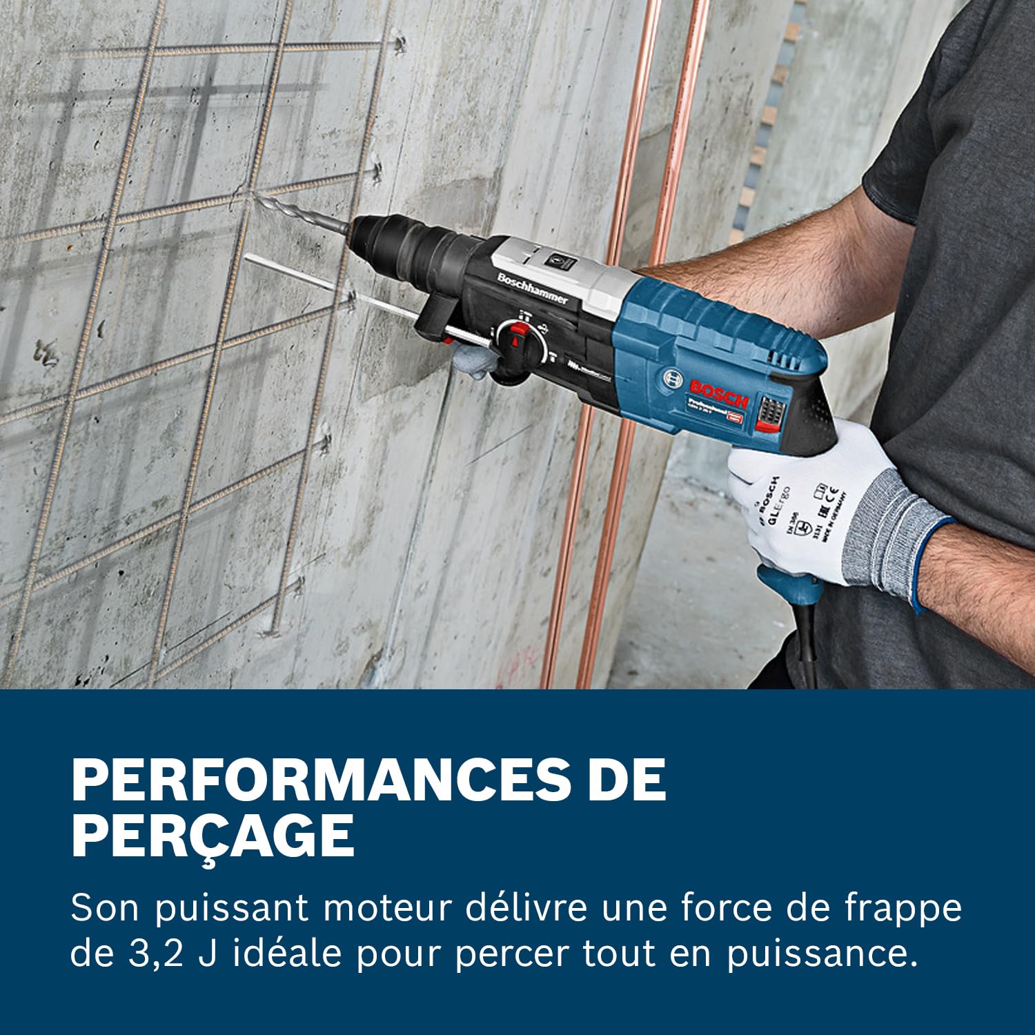 Bosch Professional perforateur GBH 2-28 F 880 W 28 mm SDS plus L-Case
