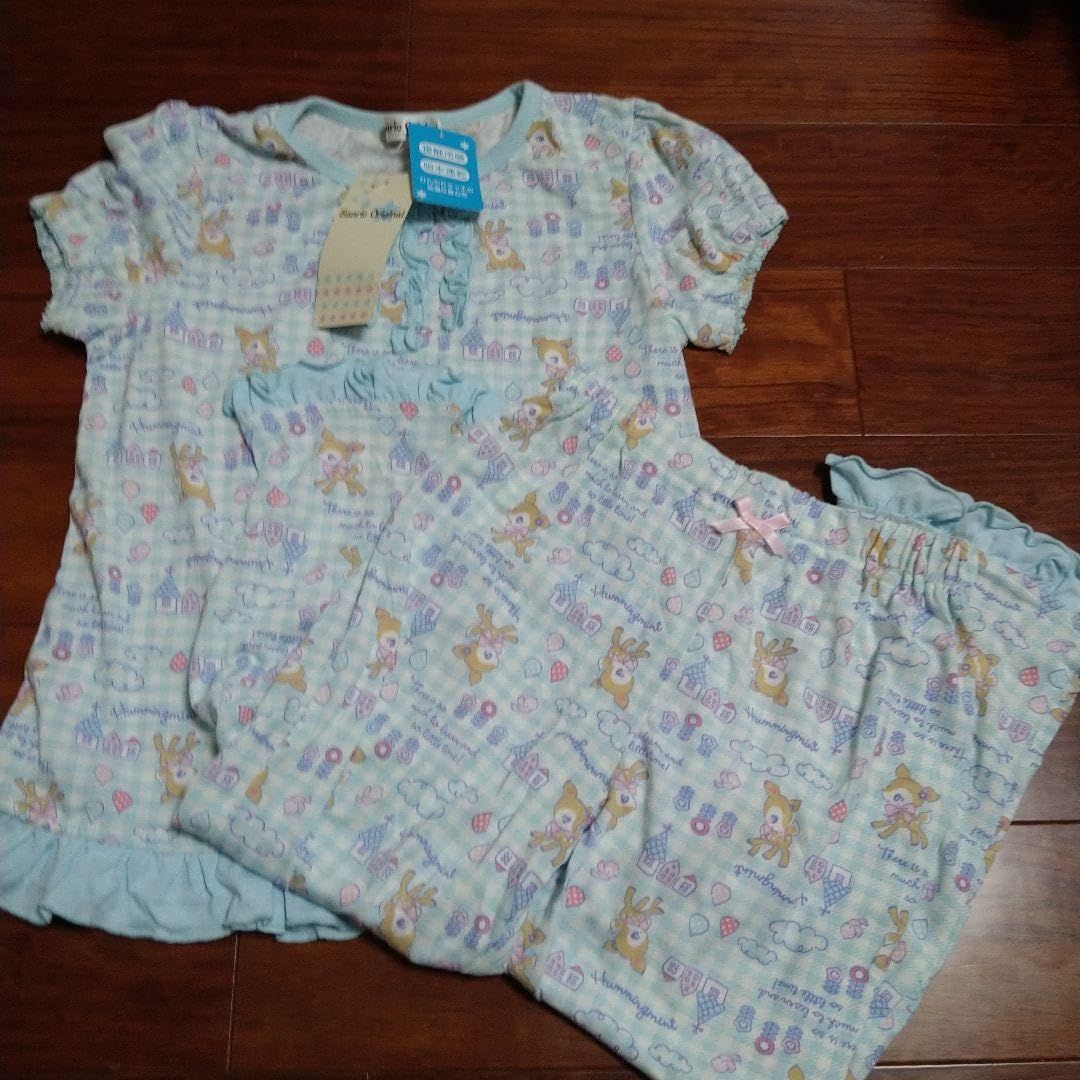 Amazon.co.jp: ハミングミント 半袖 長ズボン パジャマ 120 : ファッション 