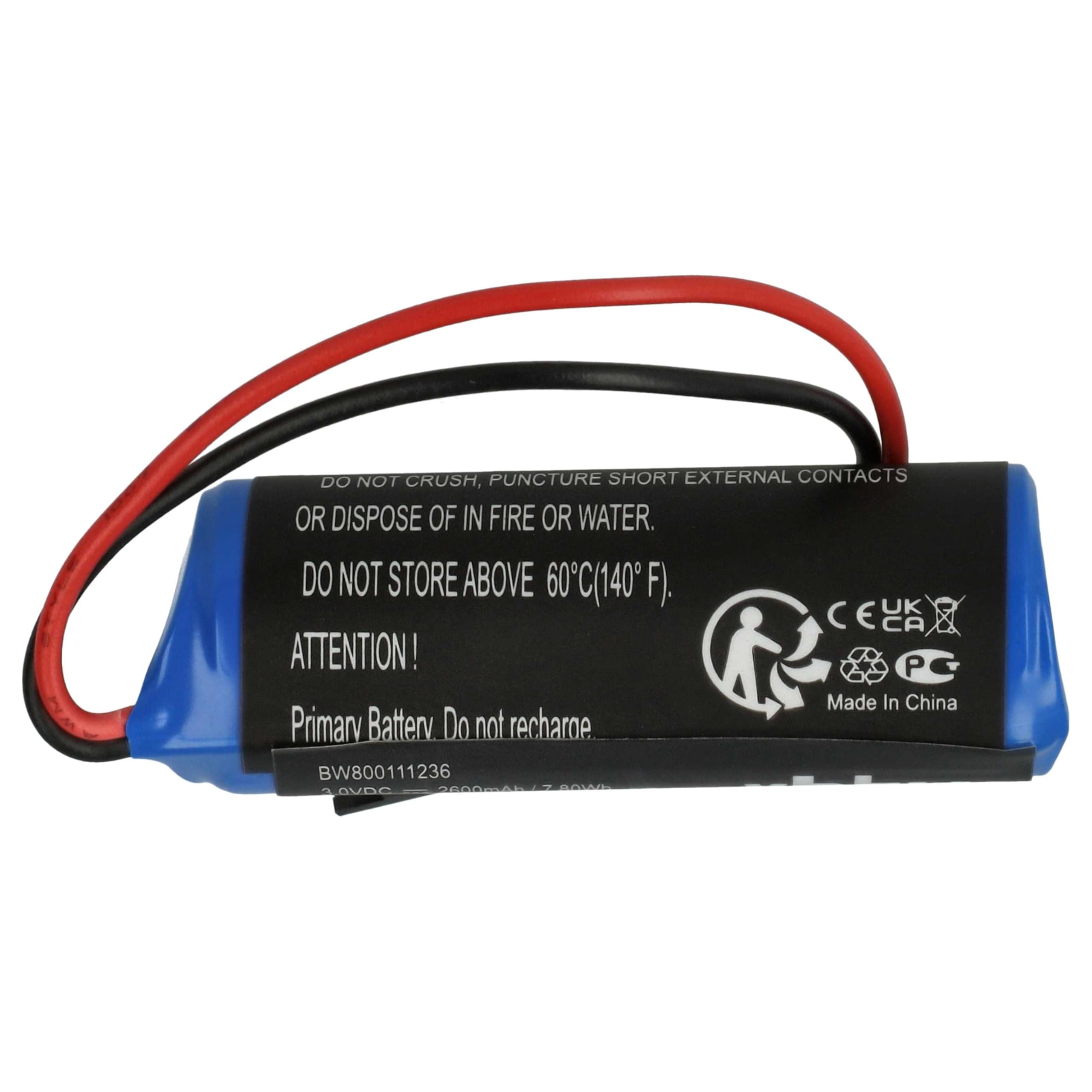 vhbw 5X Batterie Remplacement pour Sanyo CR8.L