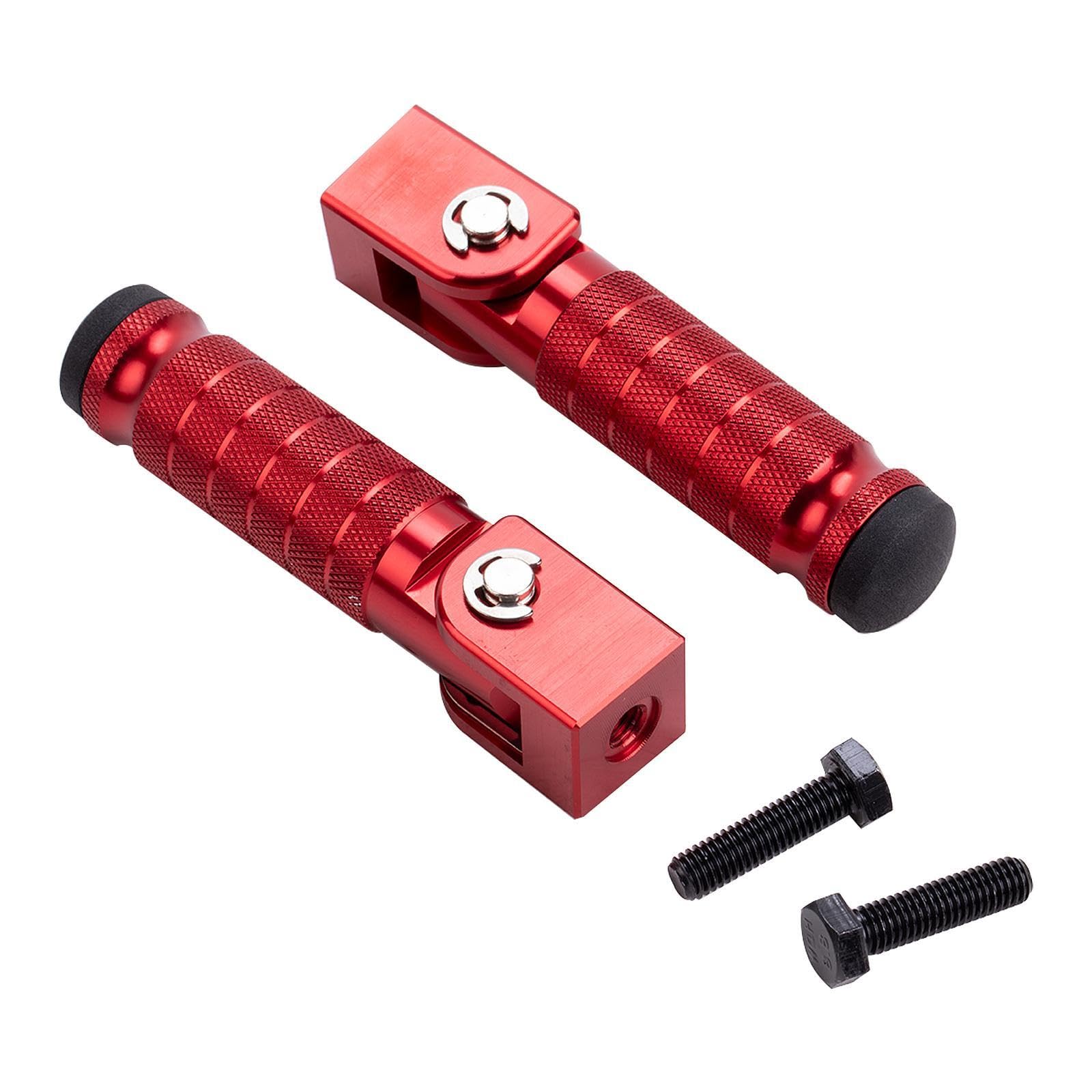 Repose-pieds pliables de moto : paire d'accessoires universels durables - 7