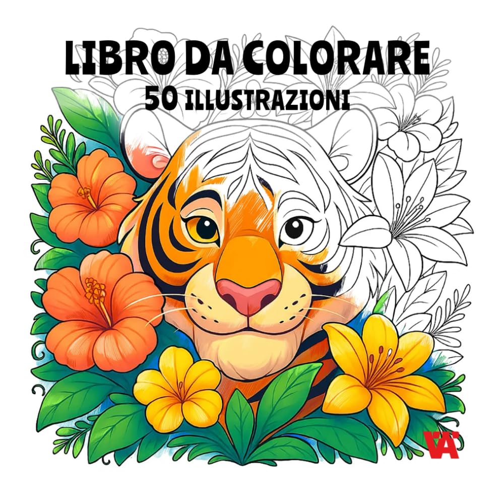 Libro da colorare: 50 Illustrazioni Fantastiche – Per Adulti, Adolescenti e Bambini