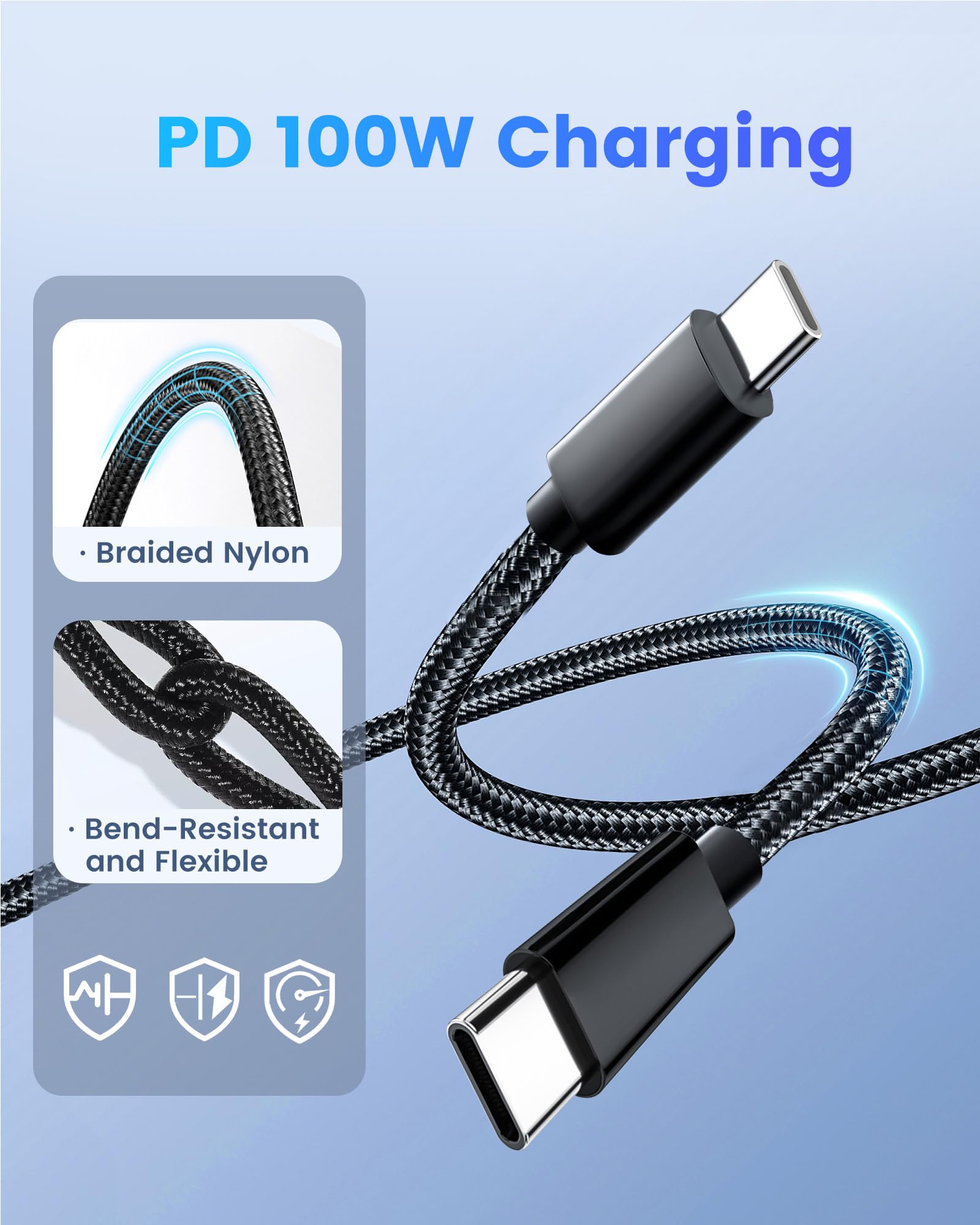 Switch 2 Dock con cavo HDMI 2.1 integrato da 1,8 m, docking station portatile USB C 4K a 120Hz per Nintendo Switch 2, PD 100W alluminio mini base da viaggio per Switch 2, Steam