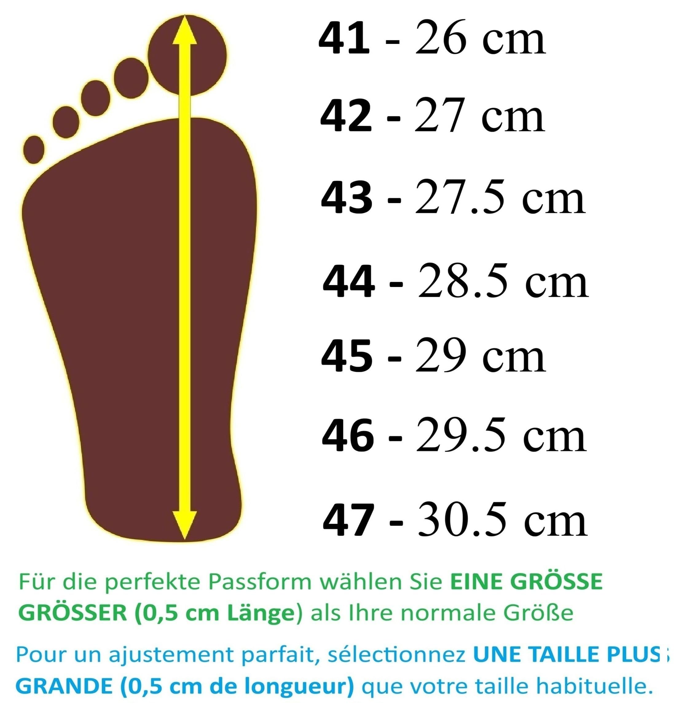 APREGGIO Sabots Homme en Bois et Cuir – Chaussures Confortables pour Jardin – Mules Homme Pratiques- 40/46 EU