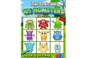 How to Draw 101 Monsters: A Comprehensive and Easy-to-Follow Guide for Aspiring Artists