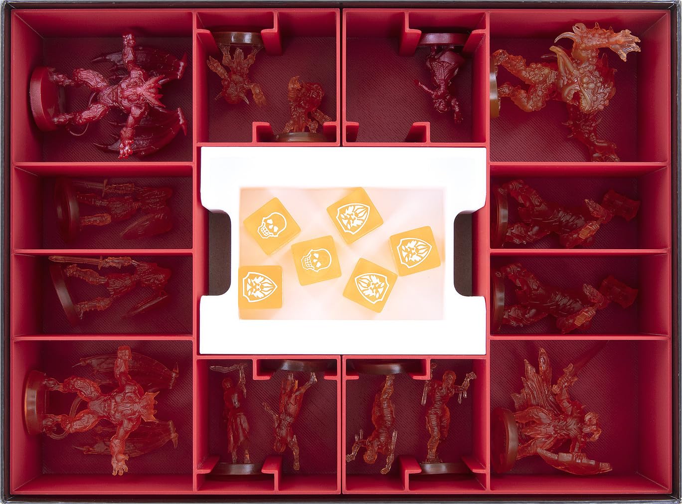 Feldherr Organizer Für HeroQuest: Hero Collection – The Rogue Heir Of Elethorn | Aufbewahrung Für Miniaturen & Karten