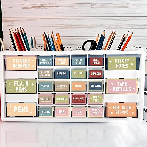 54 etiquetas para caja de herramientas para profesores, decoración de aula, autoadhesivas, caja de herramientas, caja de herramientas hippie,