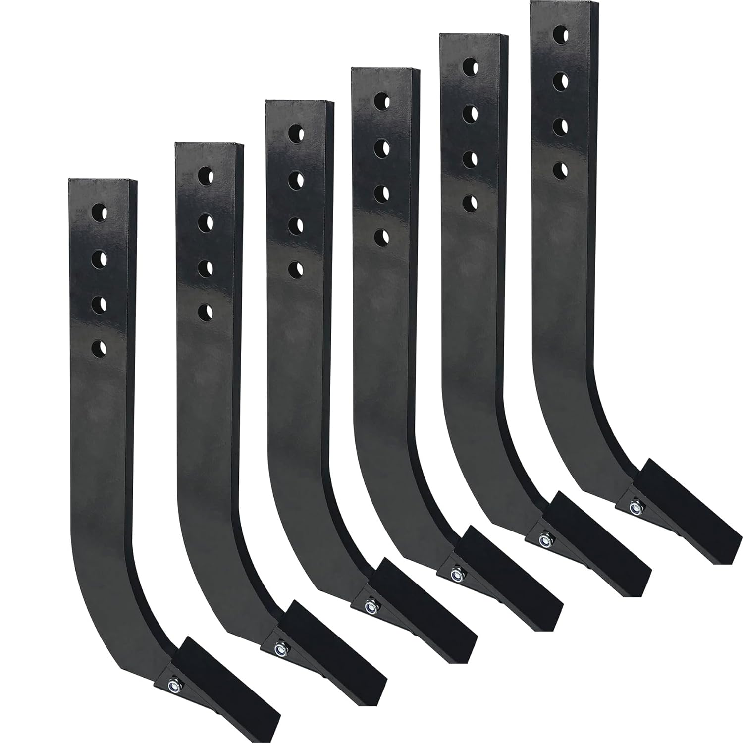 FUYEAR Box Blade Shank, 4 Holes Box Scraper Shank, 18'' Scarifier Shank