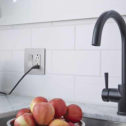 Vista 95 de Legrand - Pass & Seymour - Interruptor de luz de 15 amperios con interruptor de pared basculante, interruptor de luz basculante de un solo polo