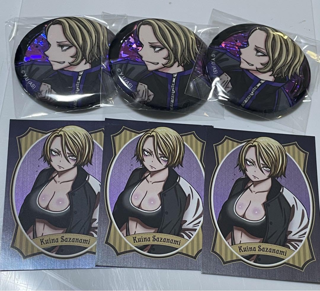 Amazon.co.jp: 6点セット メタリックカード 桃源暗鬼 漣水鶏 マンガ展 