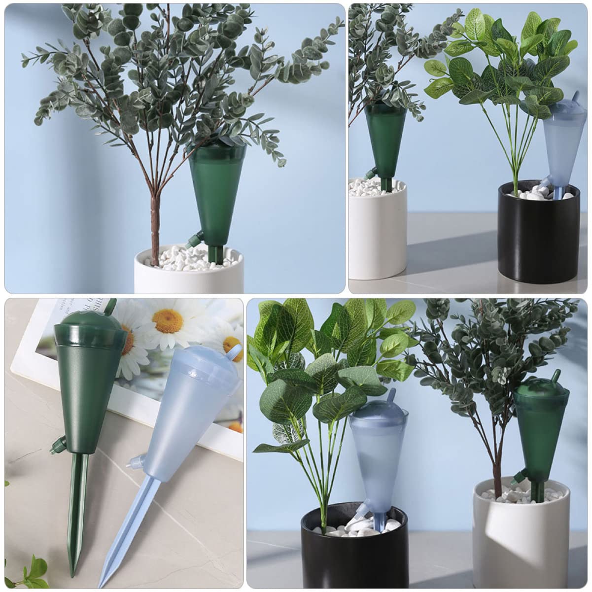 BESTonZON 3 Set Irrigazione Automatica per Irrigazione Automatica per Fioriere Irrigazione Automatica per Piante Dispositivi per Irrigazione per Piante Piante da 2 Pezzi*3