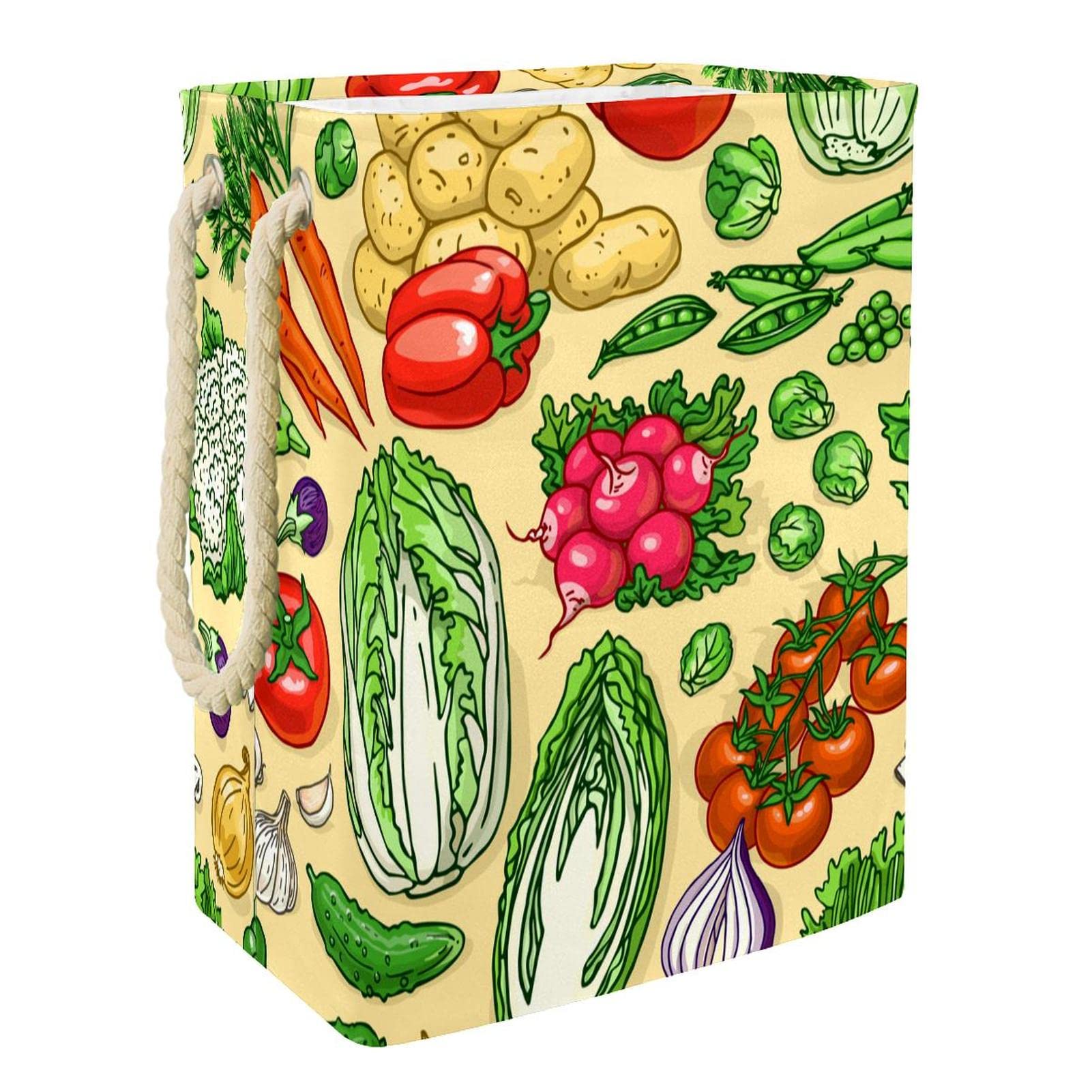 Panier à linge imperméable avec poignée pour récolter vos légumes