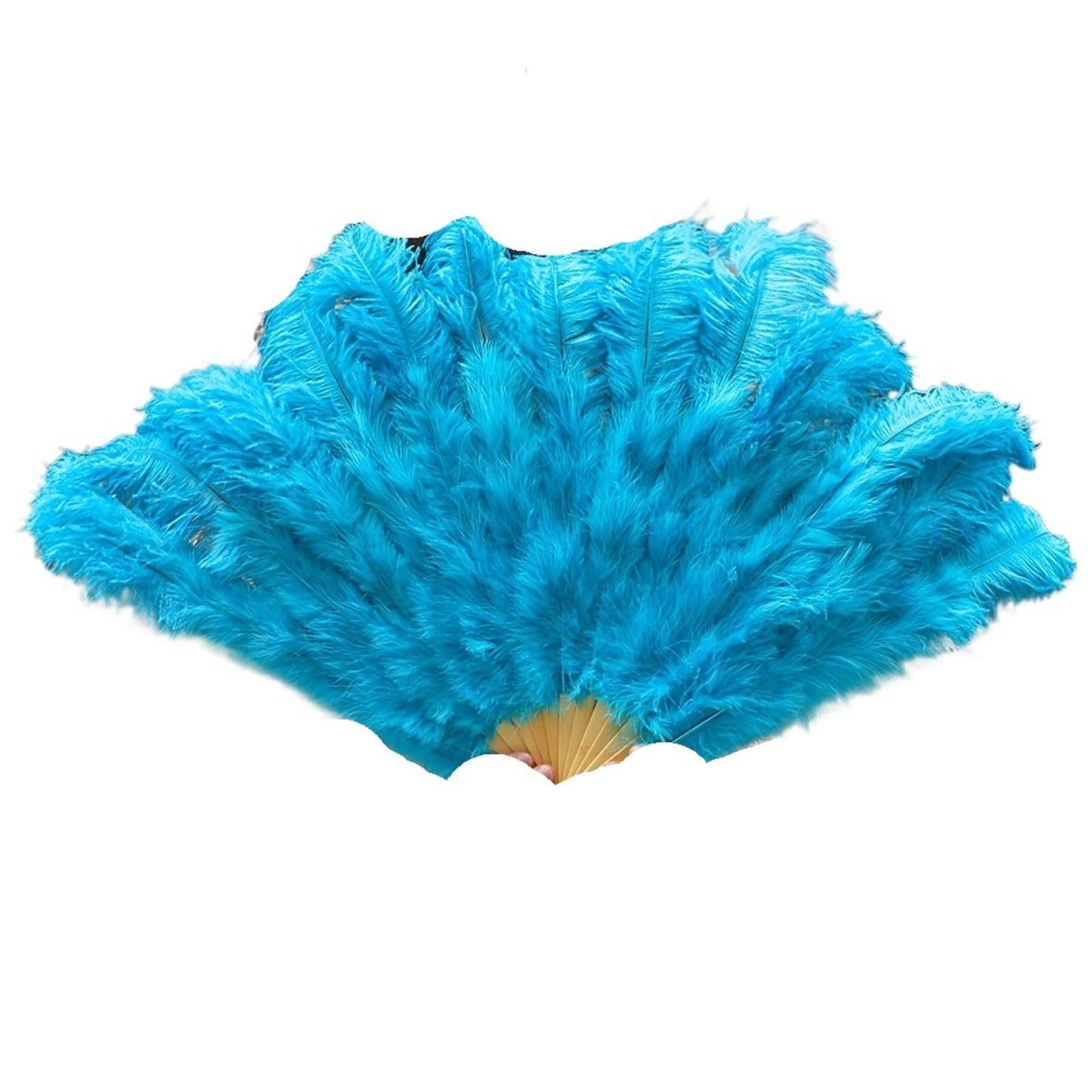 Grand ventilateur de plumes de 90 cm pour costume de carnaval et danse