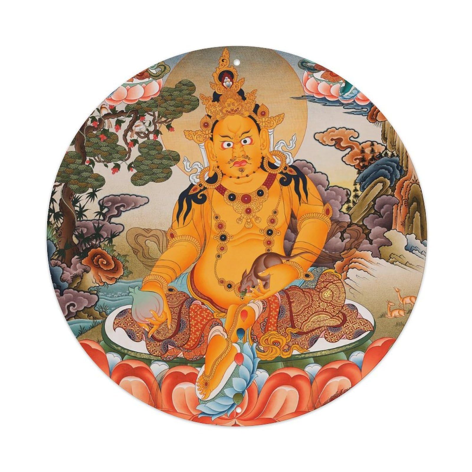 Zen Art Buddha See in A Dream Metal Tin Sign