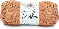 Vista 58 de (1 Madeja) Lion Brand Yarn Truboo Yarn, Aguamarina