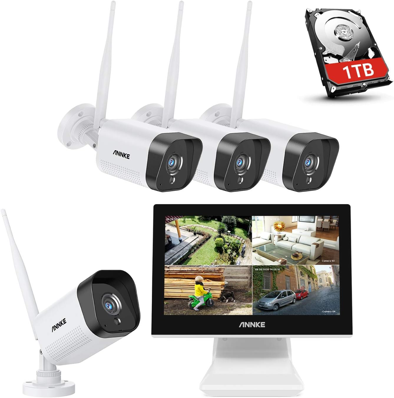 sistema con monitor 4pz