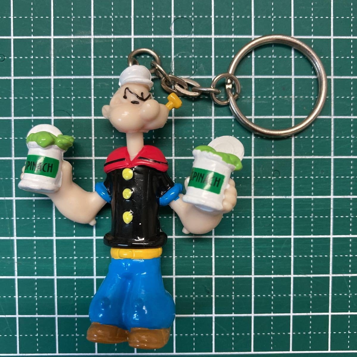 Amazon.co.jp: ポパイVSブルート フィギュアキーホルダー 2点 当時物