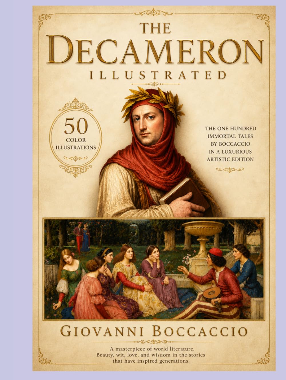 The Decameron Illustrated: The One Hundred Immortal Tales by Boccaccio in a luxurious edition