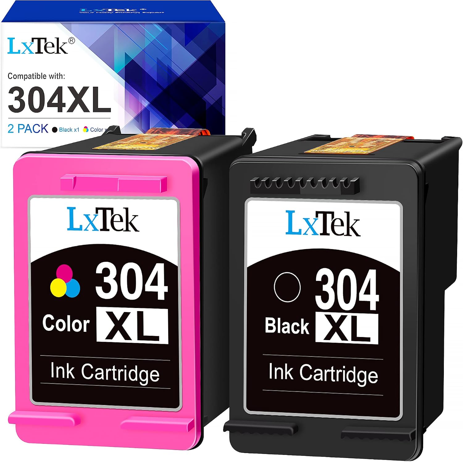 LxTek Remanufactured for HP 304 304XL 