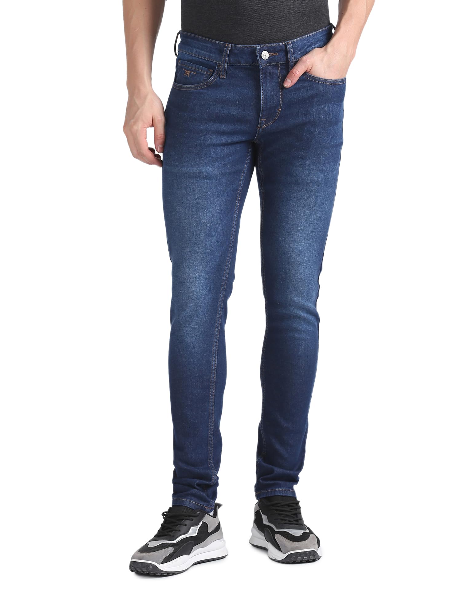 Men's Skinny Fit Jeans| Solid | Mid Rise | Stretchable | Jeans for Man-image-47