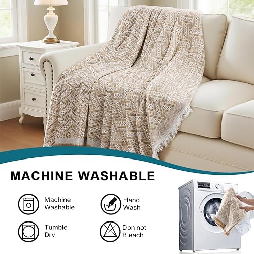 Miniatura 24 de Turquoize Fundas de sofá modulares en forma de L, funda de sofá seccional, lavable, 2 piezas, fundas de sofá para sofá seccional, con tela jacquard