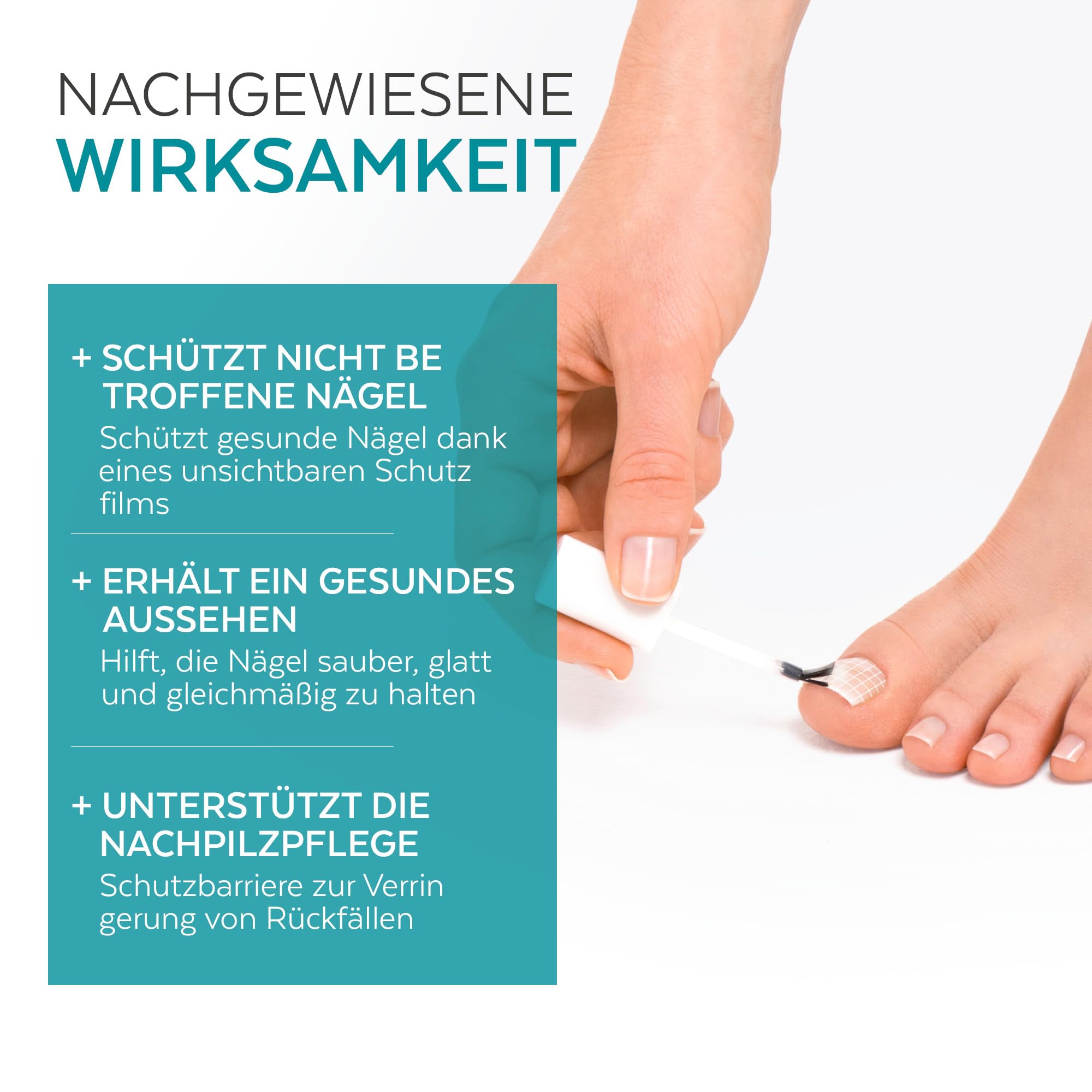 PODERM MycoPro Reinigende Nägelserum 8ml – Natürliche Pflanzenformel mit Zitrone, Rosmarin & Vitamin E | Schützt das Nagelbild & verbessert die Gleichmäßigkeit | Swiss Made