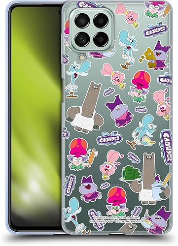Head Case Designs Officially Licensed Chowder Animated Series Pattern Graphics Gel Case Military Grade Protection Compatible with Samsung Galaxy M53