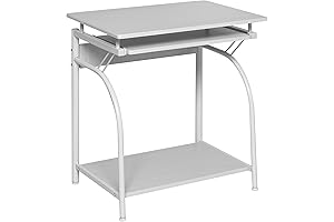 OneSpace Stanton Tall Computer Desk: Ergonomic Workstation for Enhanced Productivity