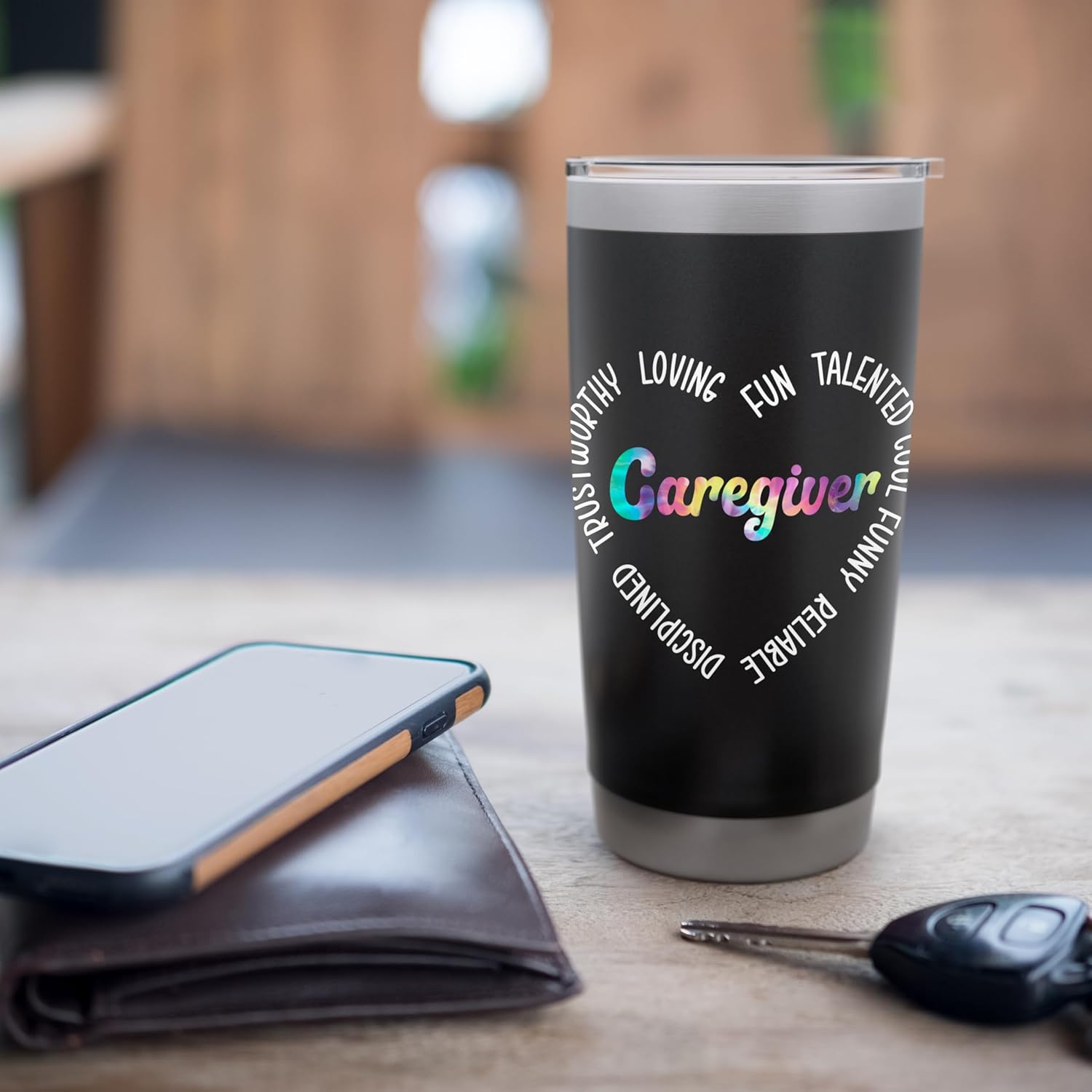 Caregiver Stainless Steel Insulated Tumbler - Image 7