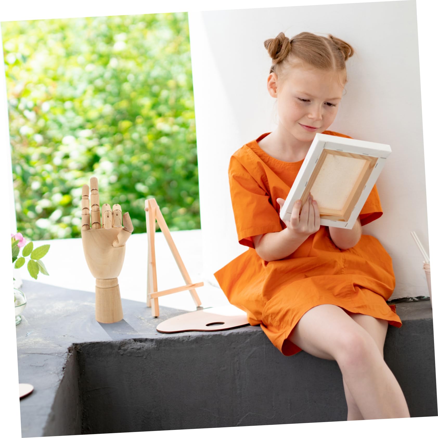 Amosfun 3pièces Modèle De Main Bois Articulé pour Dessin Mannequin Flexible à Doigts Réglables pour Art Décoration Main Droite Outil Esquisse pour Créativité Et Apprentissage