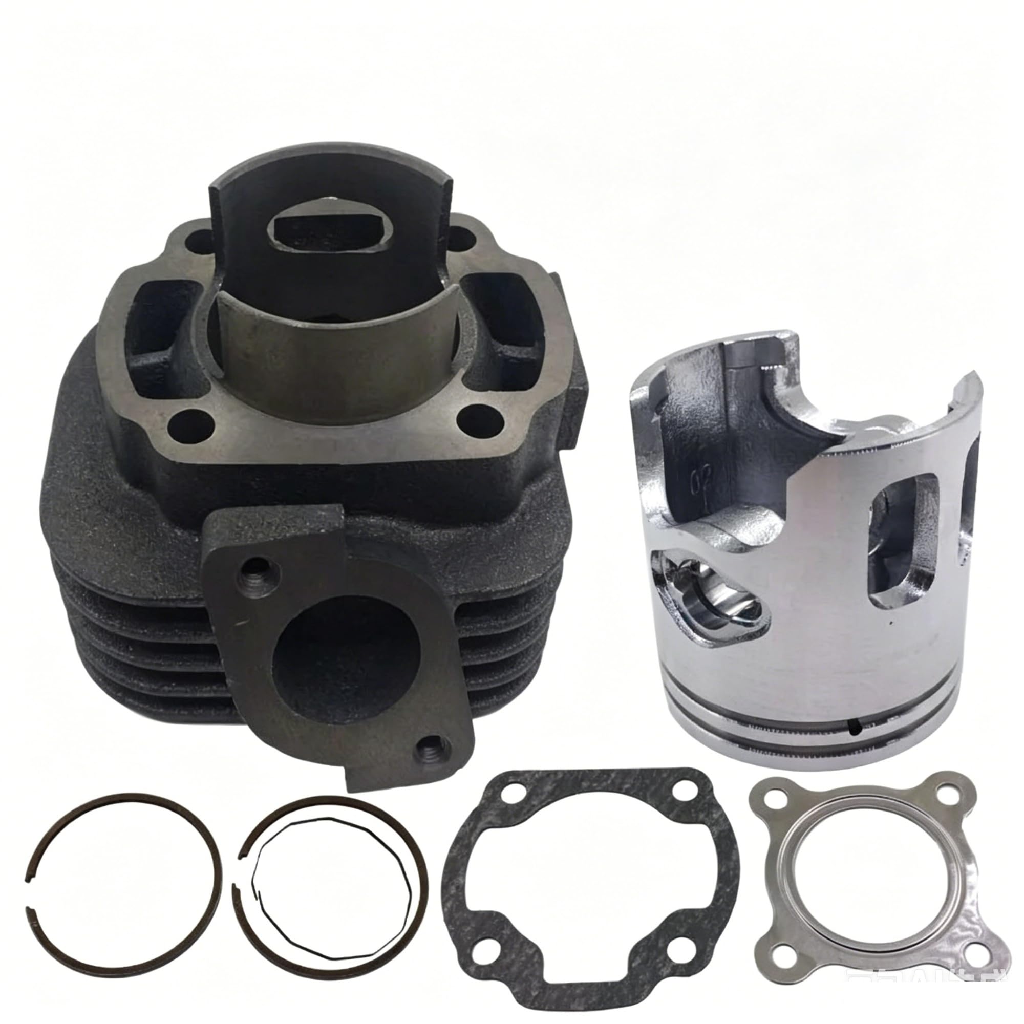 Kit Pistone Pistone Cilindro Big Bore Da 47 Mm (perno Da 10 Mm) Per Scooter A 2 Tempi Per Minarelli 1E40QMB Per JOG50 Cilindro