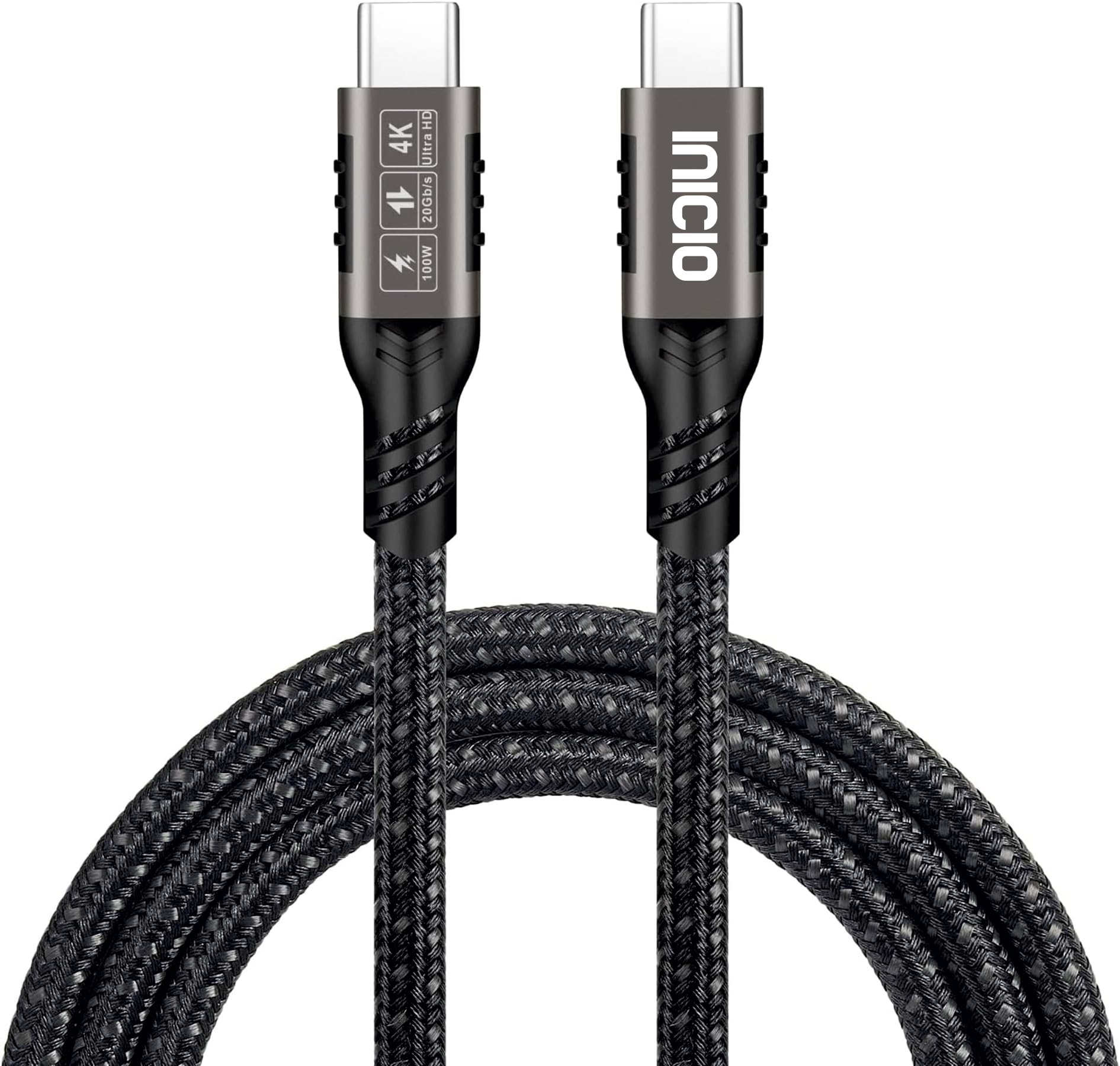 INICIO USB C 3.2 Gen 2 Cable 2m, 4K/60Hz Video 20Gbps Data 100W PD Charging Thunderbolt 3/4 for Type-C Monitor iPhone 16 15 Pro MacBook iPad Pro Air Galaxy S24 S23 Ultra XPS 13/15 Spectre etc (B09XK7CN57) Amazon Price History, Amazon Price Tracker