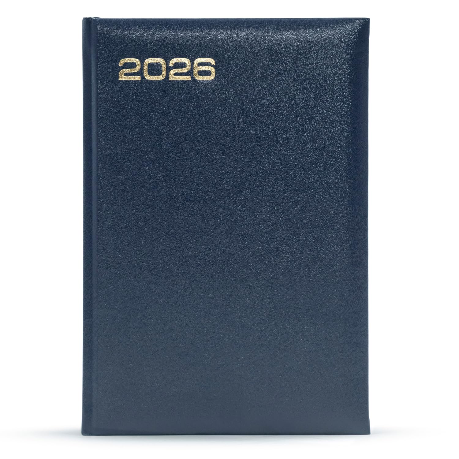 Mahavir Standard Diary 2026 | A5 Size | One-Day-to-a-Page New Year Diary with Thumb-Cut Indexes | 424 pages | Vinyl/Acrylic Coated Cover Material | (Blue)