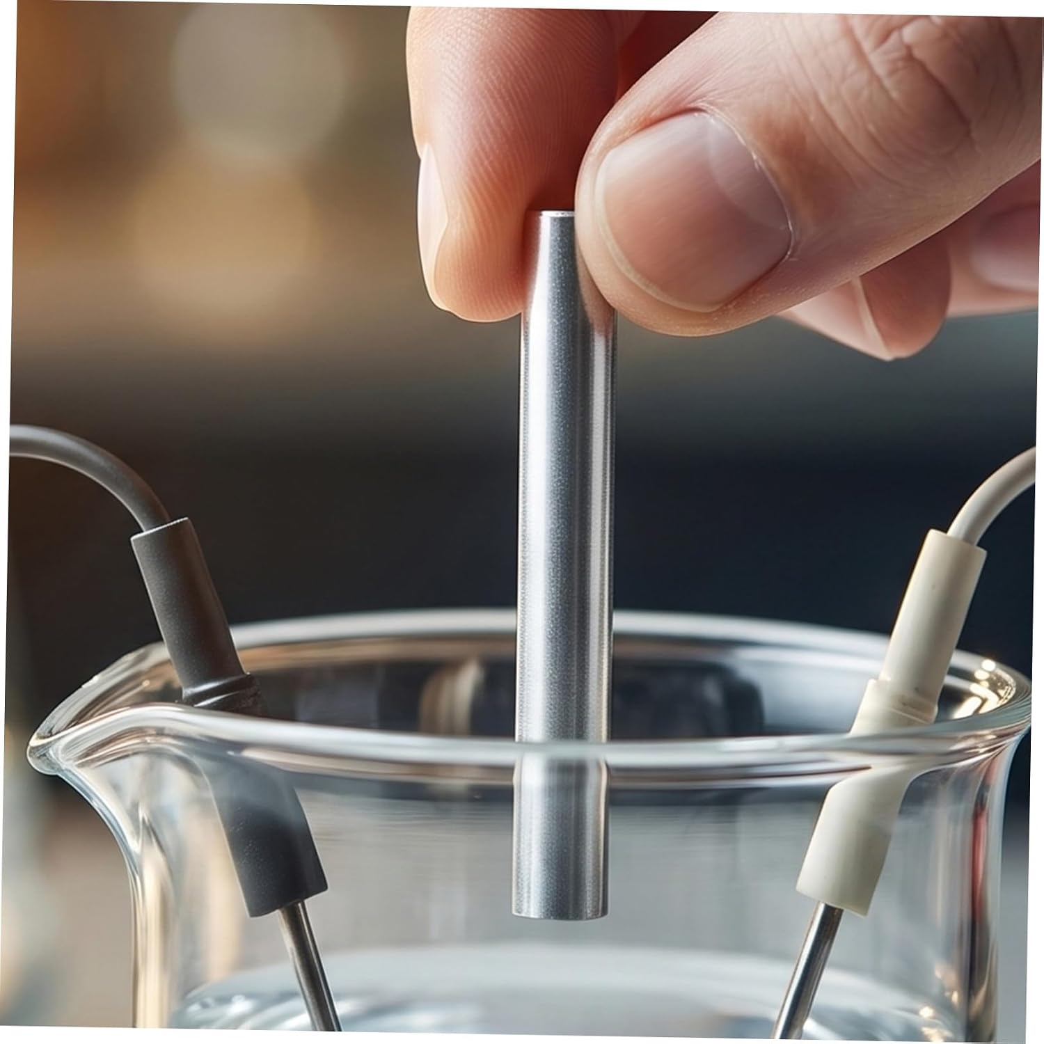 10pcs Electrolyzer Rods Iron Aluminum Electrodes Sticks for Testing